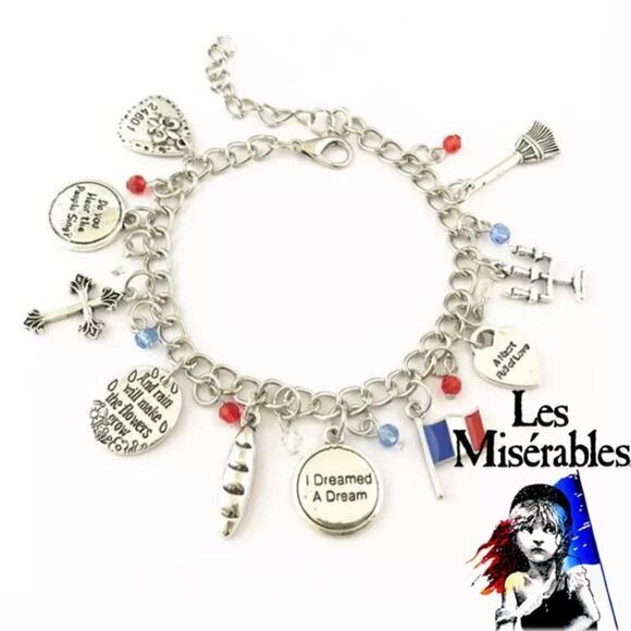 Les Mis Charm Bracelet - Picture 1 of 8